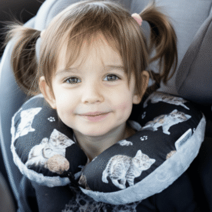 rogal koty na czarnym modelka