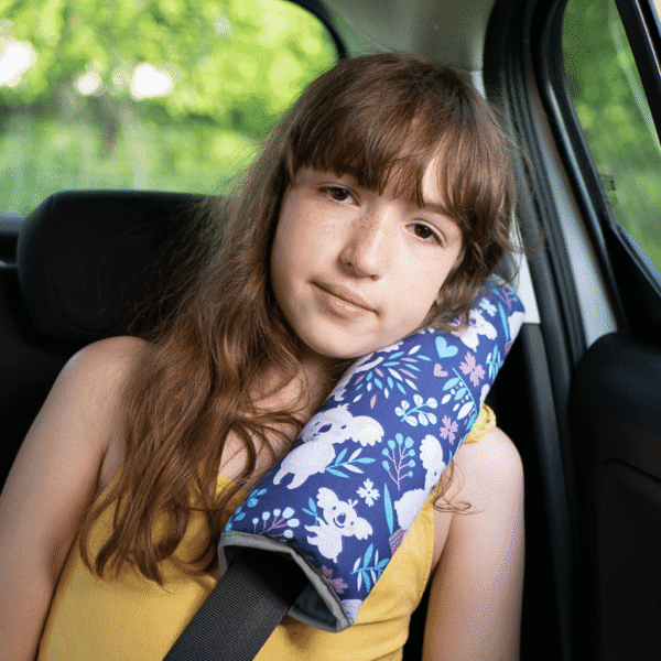 PODUSZKA I NAKŁADKA na pas bezpieczeństwa 2w1 koala