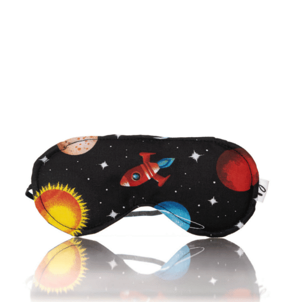 Opaska na oczy do spania dla dzieci komfortowa 100 % bawełna kosmos