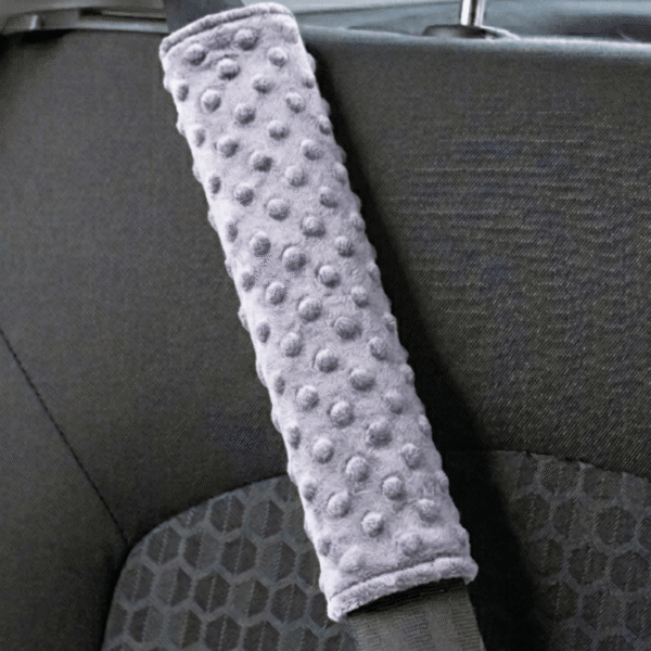 Dwustronna nakładka na pasy bawełna minky koala