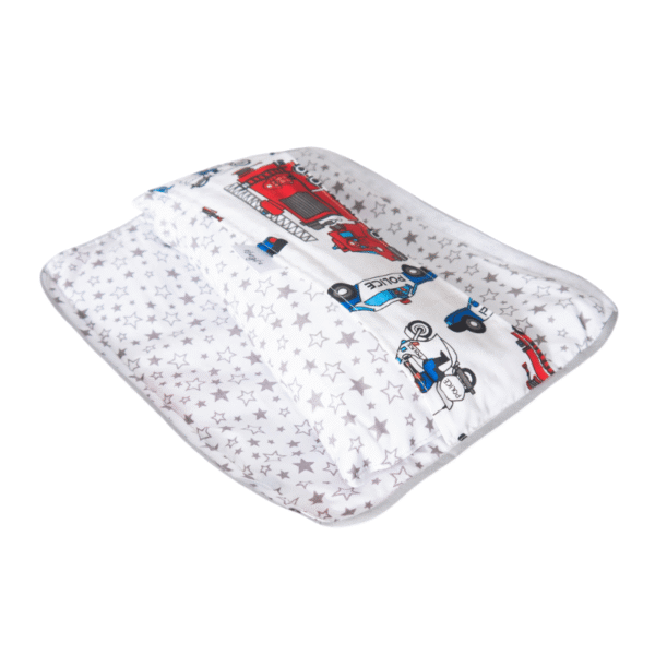 PODUSZKA I NAKŁADKA na pas bezpieczeństwa 2w1 policja