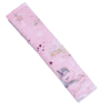 Dwustronna nakładka na pasy bawełna minky jednorożce różowe