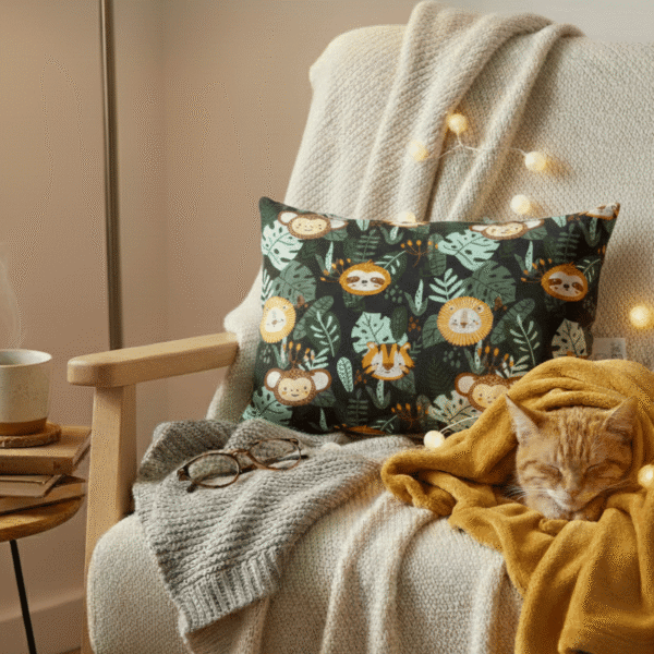 Poduszka jasiek bawełniana 30×40 cm Bajbi zanzibar