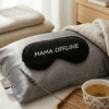 Opaska na oczy do spania i medytacji – mama offline – idealna na prezent