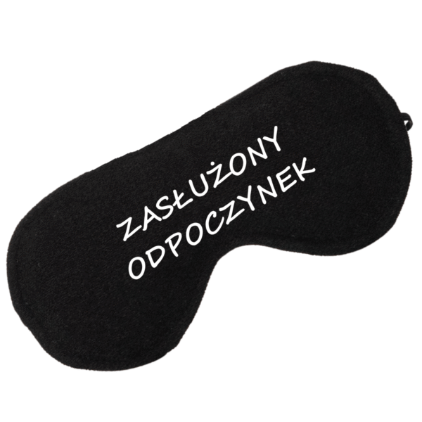 Opaska na oczy do spania i medytacji – zasłużony odpoczynek – idealna na prezent